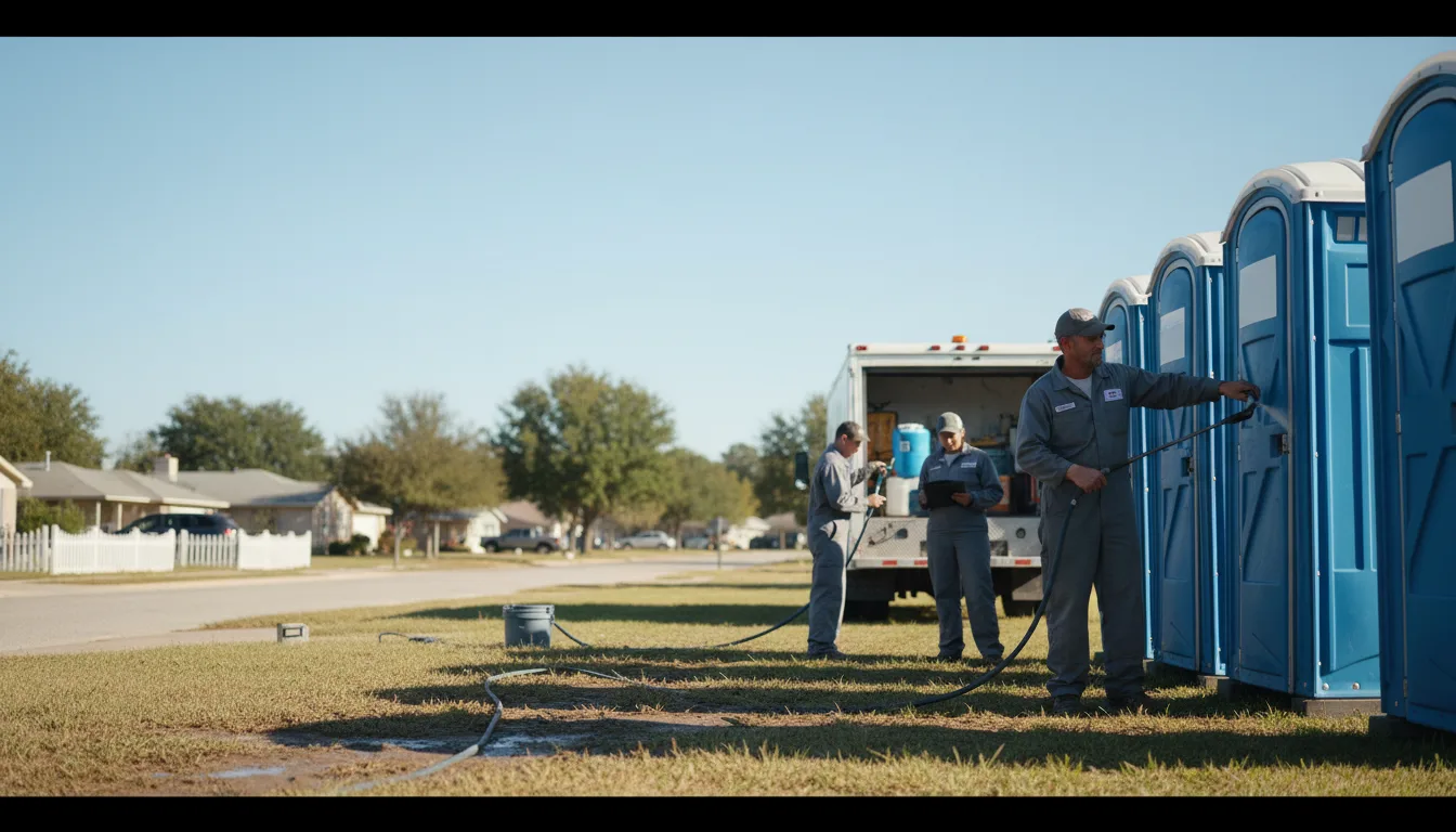 Long-Term Portable Toilet Rental in Rock Hall, MD near me